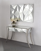 Français palais baroque délicat miroir console