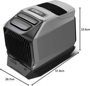 Climatiseur solaire portable hors réseau EcoFlow WAVE Style - Refroidissement uniquement 12000-24000 BTU pour usage intérieur et extérieur - Prix usine - Product Image 1