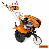Minicultivador de Gasolina de Alto Rendimiento con Transmisión por Engranajes, 5HP 6HP 7HP, Alto Torque, Doble Rodamiento, Fácil Arranque para Invernadero, Venta Directa de Fábrica