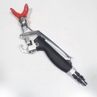 Pistolet de peinture à tige droite, pistolet à mastic pour pulvérisation de mastic sans air, accessoires de pulvérisation, 30 w 350 bars