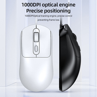 Mouse Gaming Berkabel USB untuk Komputer Kantor dan Laptop dengan Stiker Anti Selip untuk Pekerjaan Sehari-hari