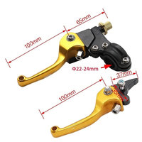 Accessoires de moto personnalisés OEM ODM en gros, kit de guidon universel en alliage d'aluminium CNC pour moto et scooter, style tout-terrain