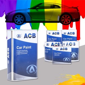 China Manufacturer Supply Car Painting Pigment Eco-friendly Acrylic Water Based Liquid Coating Car Spray Paint - Product Image 4