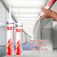 GUFENG 881 Mastic silicone direct pour fissures de béton, pour cadres de fenêtres et de portes
