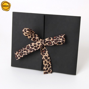 Sini cline kreative neue Design Rechteck Form Weihnachten schwarz Umschlag Papier Geschenk umschlag für die Verpackung - Product Image 3