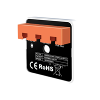Mini Extender POE Tersembunyi 3 Port 1 Masuk 2 Keluar 10/100/1000Mbps 1G Switch Kapasitas Dapat Ditumpuk untuk Kamera CCTV