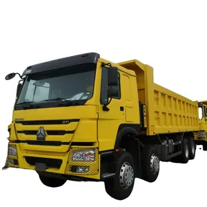 400HP 8X4 tout neuf 50 tonnes Sinotruk howo 12 pneus camion à benne basculante