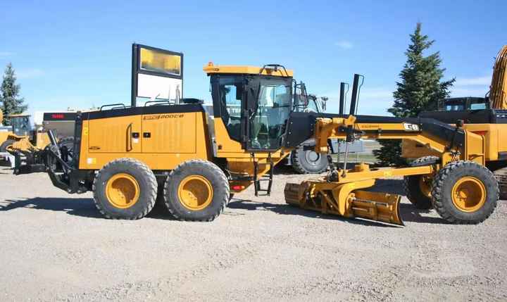 SMG200C-8 Motor Grader Advanced 200HP Road Grading Machine for Asphalt ...
