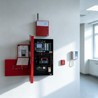 Panel de Control de Alarma contra Incendios Direccionable de 1 a 16 Bucles, Inalámbrico y Cableado, en Oferta