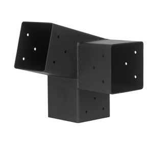 סוגריים ערכת פרגולה מתכת 4x4. הר קיר 15 מעלות מרופטות גג דיזי פרגולה סוגריים עבור גזיבו פרגולה - Product Image 4