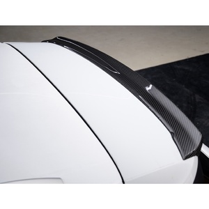 Alerón Trasero Superior en Forma de Ala de Fibra de Carbono Seca TKT para Actualización de Automóviles 2018-2024, con Cinta Adhesiva y Tornillos, Nuevo, Compatible con Cayenne - Product Image 6