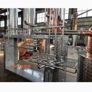 Équipement de distillation tout-en-un 200L 300L 400L 500L 600L Commercial Copper Stainless Steel Still System - Product Image 6