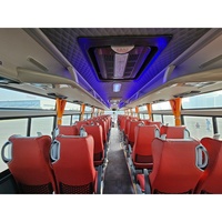 Marque chinoise Tenglong BUS 53 sièges moteur diesel tout neuf prix des bus de luxe à vendre au Ghana Afrique