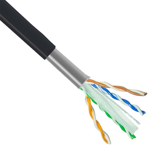 OWIRE <span class=keywords><strong>Cat</strong></span> 6 U/UTP kabel Lan luar ruangan tahan air UV kualitas tinggi bebas oksigen tembaga kabel Gigabit - Product Image 4