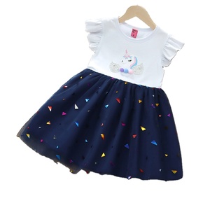<span class=keywords><strong>Robe</strong></span> de princesse pour filles 2025, modèle ODM tendance, en gaze moelleuse, <span class=keywords><strong>à</strong></span> <span class=keywords><strong>bretelles</strong></span> spaghetti, pour l'<span class=keywords><strong>été</strong></span>, pour petites filles - Product Image 1