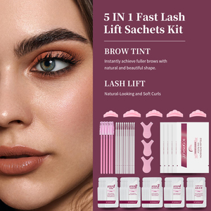 Iconsign Kit de 5 Sobres para Lifting de Pestañas, Herramientas para Lifting de Pestañas, Tinte de Cejas, 5 Tamaños de Almohadillas para Dar Forma a los Ojos, Adecuado para Hacer en Casa - Product Image 5