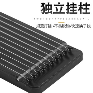 Juego de anzuelos de pesca pre-atados Boyuan, anzuelo doble, línea de nailon de 45 cm para pesca en estanques y lagos. - Product Image 3