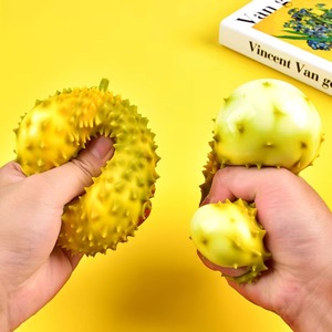 Pelota Antiestrés de Durian, Juguete Sensorial Elástico y Blandito, Simulación Creativa de Fruta para Jóvenes, Logotipo Personalizado Disponible - Product Image 1
