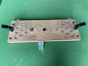 Bia <span class=keywords><strong>Pong</strong></span> nhà máy trực tiếp bán buôn Mini Shot bia uống Bảng gỗ trò chơi cho trên đường đi và ở nhà - Product Image 3