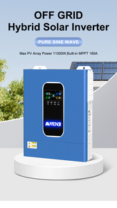 ANJ-11KW-48V-WIFI-P 11KW ระบบไฮบริดพลังงานแสงอาทิตย์ 48V 230VAC 120A ตัวควบคุมการชาร์จพลังงานแสงอาทิตย์ สินค้าในสต็อก EU - Product Image 2