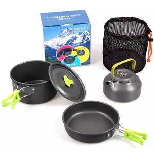 便携式户外野营铝合金炊具和野营炉 - Product Image 4