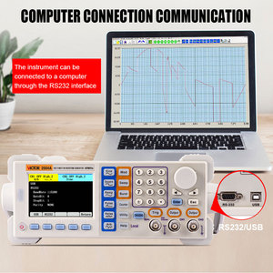 Victor 2004a 40MHz tần số DDS kênh đôi 13 bit Độ phân giải dọc tiếng ồn dạng sóng tùy ý với DC <span class=keywords><strong>RF</strong></span> tín hiệu máy phát điện - Product Image 6