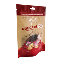 Voedselveilige PE stand-up pouch met venster, ritssluiting, beveiliging en aangepaste logo-druk voor gedroogd fruit & noten snacks verpakking