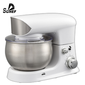 Robot pâtissier électrique ménager, batteur planétaire pour pâte et gâteaux, bol mélangeur en acier inoxydable, équipement de <span class=keywords><strong>cuisine</strong></span> - Product Image 1