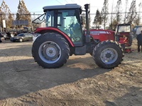 4X4 4WD100 Hp Massey Ferguson Tractor Agricultura Tractor usado con implemento de tractor para la venta