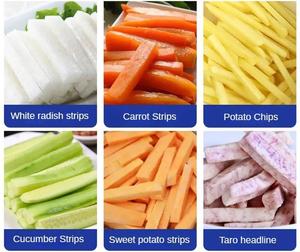 Cortador de verduras que hace la máquina, rebanador de cocina para el hogar, zanahoria, patata, cebolla, rallador, herramientas con cuchilla gratis - Product Image 6