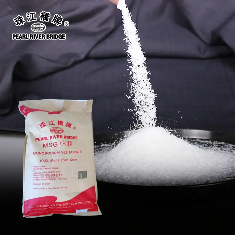 진주 강 교량 99% 순수성 글루타민산 나트륨 음식 급료 flavoring Monosodium 글루타민산염 99% MSG