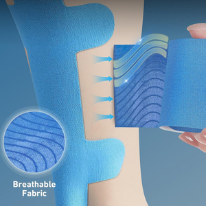 Pre-cut kinesiology băng cho <span class=keywords><strong>Achilles</strong></span> Gân-không thấm nước, đàn hồi & thoáng khí Latex-Miễn phí thể thao băng cho mắt cá chân hỗ trợ - Product Image 5