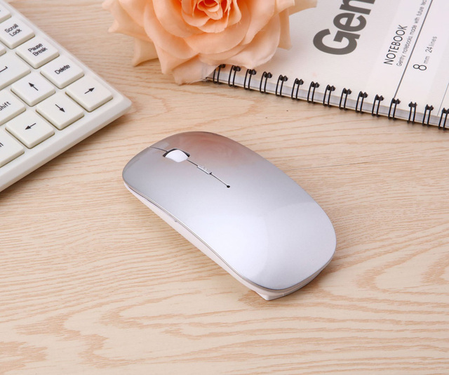 USB 2.4GHz Mini Wireless BT Mouse Rechargeable for Computer Accessories Stocked Accessory