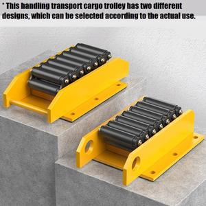 Rouleau mobile à chenilles à forte charge personnalisé rouleau mobile de transport sur chenilles durable chariot-citerne de <span class=keywords><strong>6</strong></span> tonnes - Product Image 6