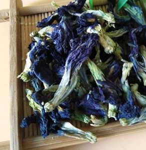 Té de color azul natural crudo Clitoris Ternatea flores secas - Product Image 2