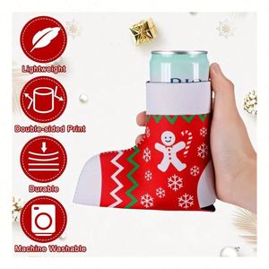 Refroidisseur de canettes de Noël, Refroidisseur de canettes amusant pour Noël : Cadeaux de fête de fin d'année, En stock - Product Image 5