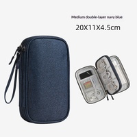 Tas Penyimpanan Kabel Data Charger Power Bank Kotak Tas Pengatur Digital Tas Organizer USB Flash Drive Headphone Hard Disk