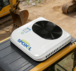 Climatiseur de toit électrique automatique à batterie 12V/24V à faible bruit pour camions, fourgons et caravanes - Product Image 3