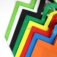 Bolsa de Mano al por Mayor de Alta Calidad, Tejido Laminado No Tejido con Logotipo Personalizado, Reutilizable para Compras, Abarrotes, Zapatos y Embalaje