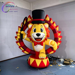 León Inflable de Dibujos Animados Multicolor Personalizado DECO de Más de 3.6 m para Espectáculos Circenses - Product Image 2