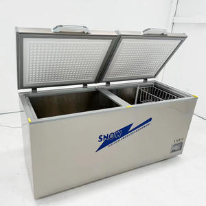 Congélateur supérieur réfrigérateur en acier inoxydable réfrigérateur debout 300l refroidi par air <span class=keywords><strong>deux</strong></span> <span class=keywords><strong>portes</strong></span> réfrigérateur <span class=keywords><strong>pas</strong></span> <span class=keywords><strong>cher</strong></span> prix ruban - Product Image 4