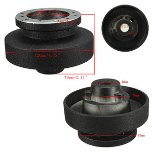 Adaptateur de volant Boss Kit pour BMW E36, alliage d'aluminium, base de montage de 120 mm de diamètre - Product Image 1