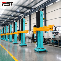 Robot articulé monté sur colonne avec moteur de boîte de vitesses PLC pour applications de palettisation et de depalettisation entièrement automatiques de sacs