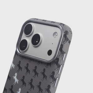 เคสโทรศัพท์ลายม้าแฟชั่น คาร์บอนไฟเบอร์ สำหรับ iPhone 18 15 16 17 Pro Max  บางเฉียบ ป้องกันแรงกระแทก - Product Image 3