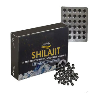 OEM Support immunitaire Vente en gros Pilules de shilajit naturelles pures de l'Himalaya Comprimés de shilajit - Product Image 2