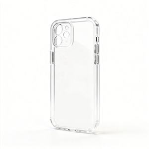 Étui de téléphone personnalisé ONE-CASE anti-jaunissement transparent souple en TPU antichoc pour 15 14 13 12 Pro Max Design professionnel - Product Image 1