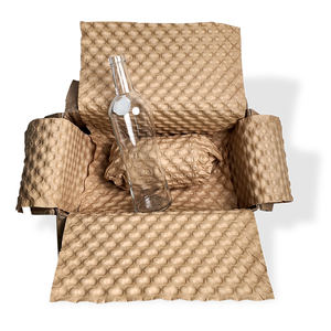 Aircosan 100% экологически чистые и пригодные для вторичной переработки Пузырьковые подушки для упаковки, упаковочные материалы для машины для изготовления бумажных пузырей - Product Image 3