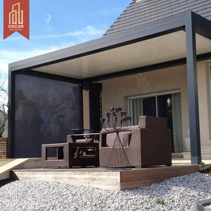 CE approuvé mural véranda terrasse en aluminium jardin patio <span class=keywords><strong>toit</strong></span> mural terrasse berdachung pour terrasoverkapping - Product Image 6