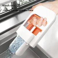 Mini serpillière multifonctionnelle, éponge absorbante, Zhejiang, légère, pour la maison, de bureau, à main, pas besoin de lavage à la main, salle de bain