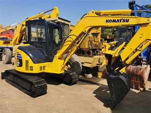 Japan <b>Used</b> 2017 Model Mini Hydraulic Excavator Komatsu PC55 with Engine & Pump Tested & Inspected for Sale - Product Image 2